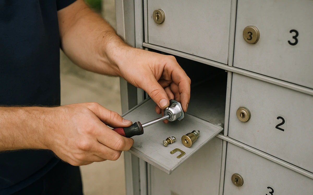 Mailbox lock replacement contractor